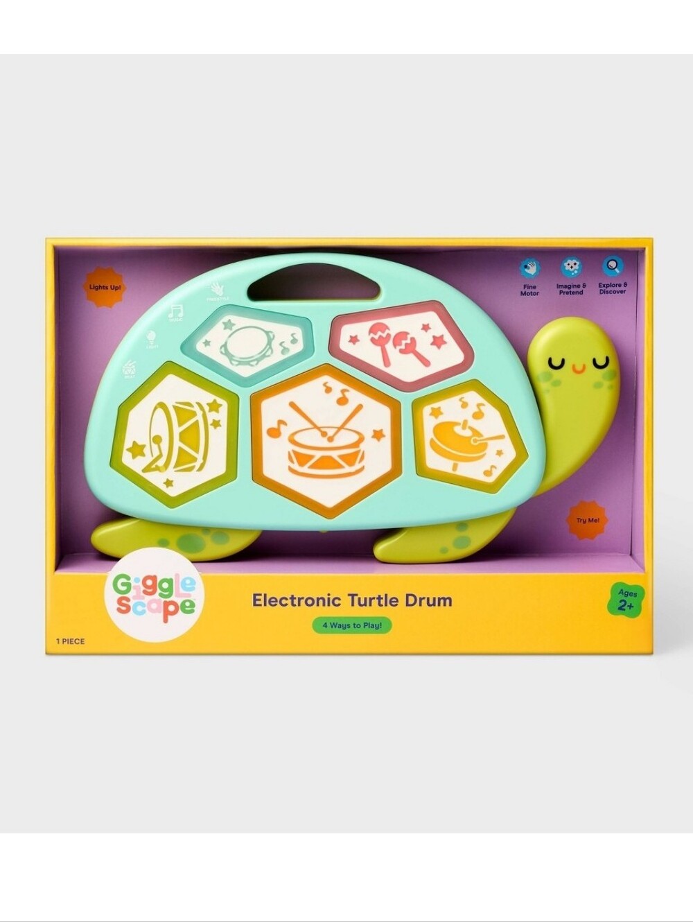 Electronic Turtle Drum